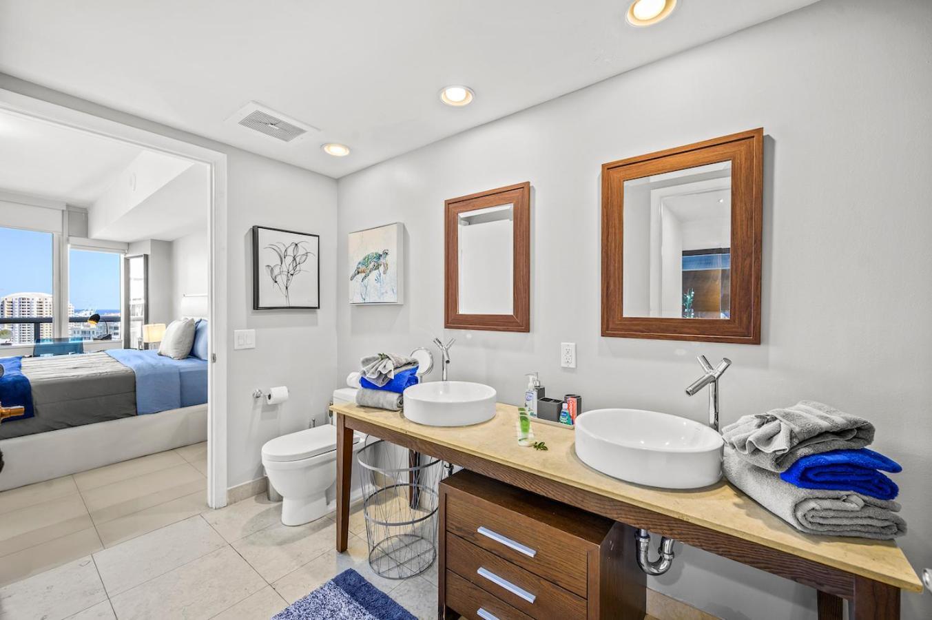 *Iconic W Icon Condo/ Pool&Waterviews*Freespa* Miami Dış mekan fotoğraf