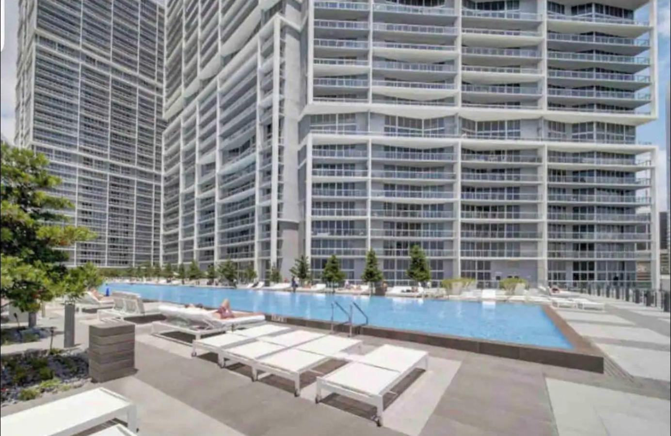 *Iconic W Icon Condo/ Pool&Waterviews*Freespa* Miami Dış mekan fotoğraf